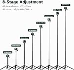 AKASO 160cm Selfie Stick Trépied extensible Stand pour GoPro Héros 13/12/11/10/9/Max, DJI Action Osmo 5/4/3, EK7000/Brave 4/Brave 7 LE Caméras d'action et autres ODDV, ICEFOX Caméras d'action