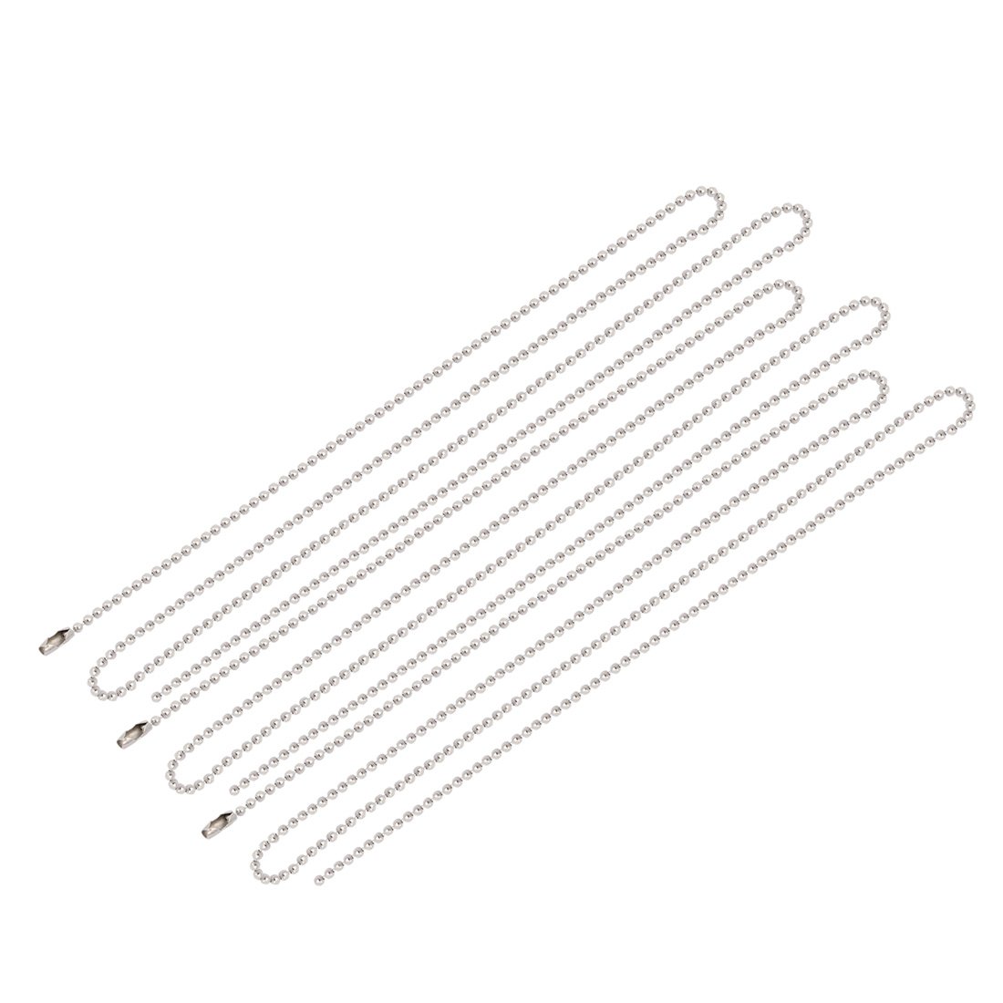 Aexit Stainless Steel Lighting fixtures and controls Bead Ball Chain Keychain 2.4mm by 39 Inches 3pcs