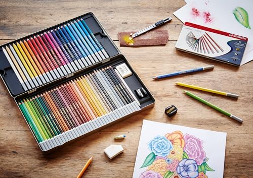 Lápices Chalk-Pastel STABILO CarbOthello x12 miniatura 5