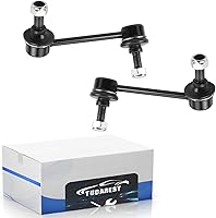Vista 1 de TUCAREST Barra estabilizadora trasera Link K6667 K6668 (par) compatible con Chevy SSR 03-06, Trailblazer G-MC Envoy 04-07 [04-07 Bu-ick Rainier]