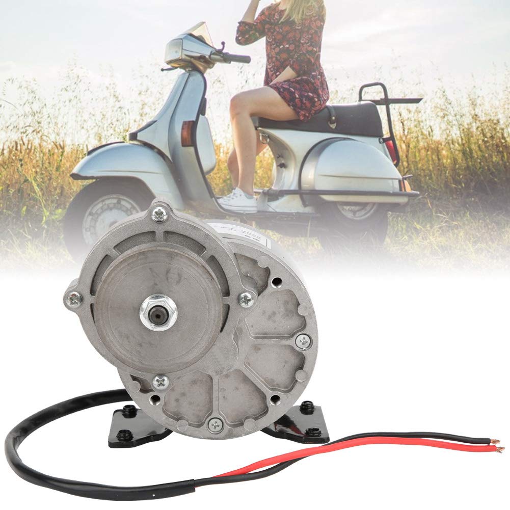 Akozon Motoreduktor z Wysokim Kołem Pasowym 24 V 250 W Akcesoria z Czystej Miedzi Sport i Rekreacja na świeżym Powietrzu