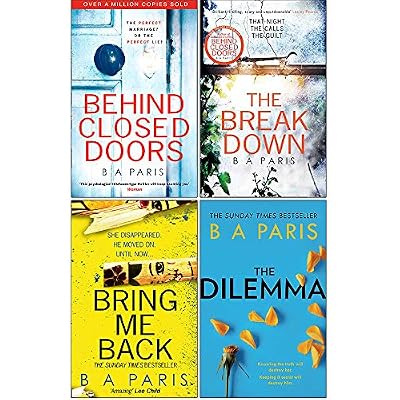 B A Paris Collection 4 Books Set