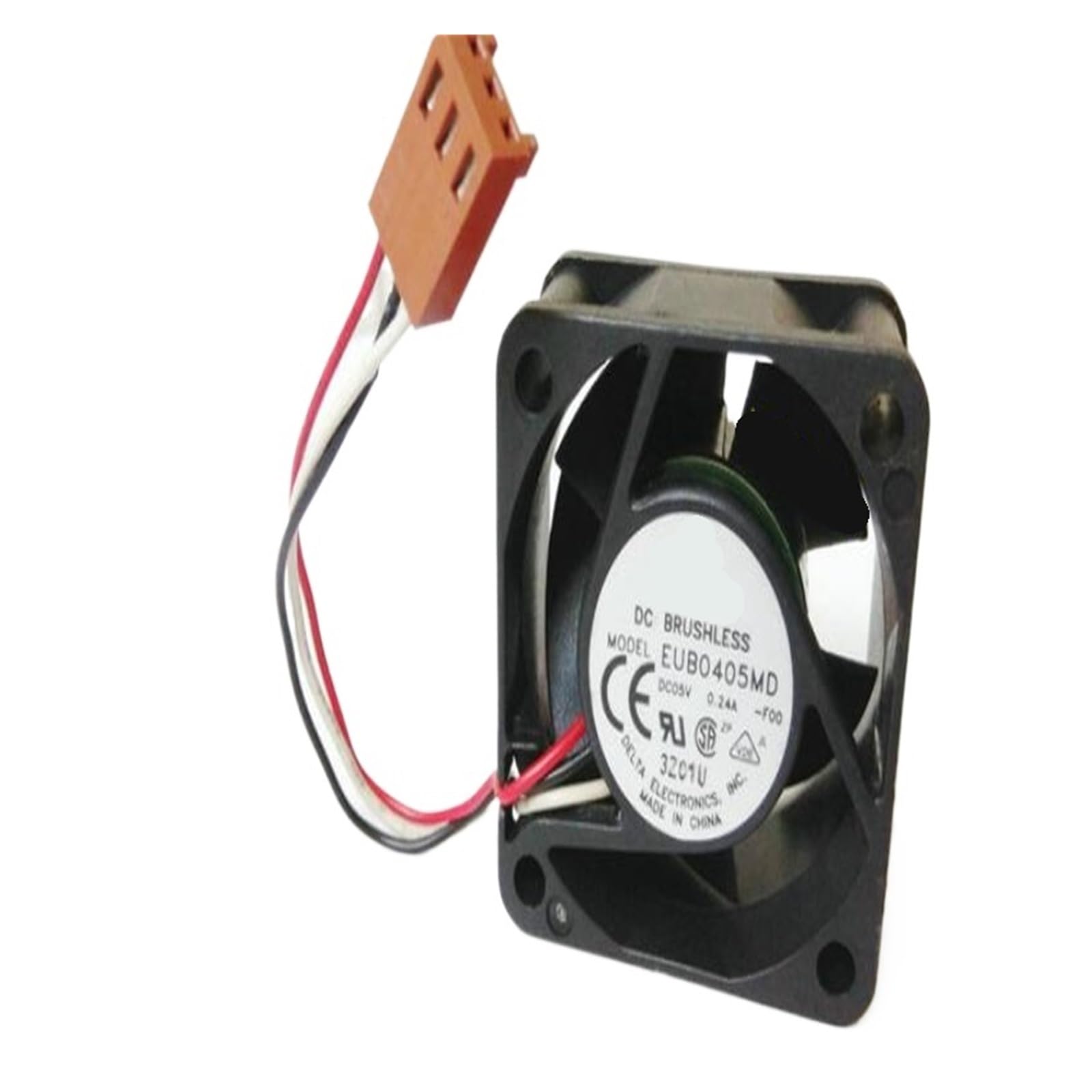 TYHUJKKL 4020 EUB0405MD DC5V 0.24A 4CM three wire switch server mute fan