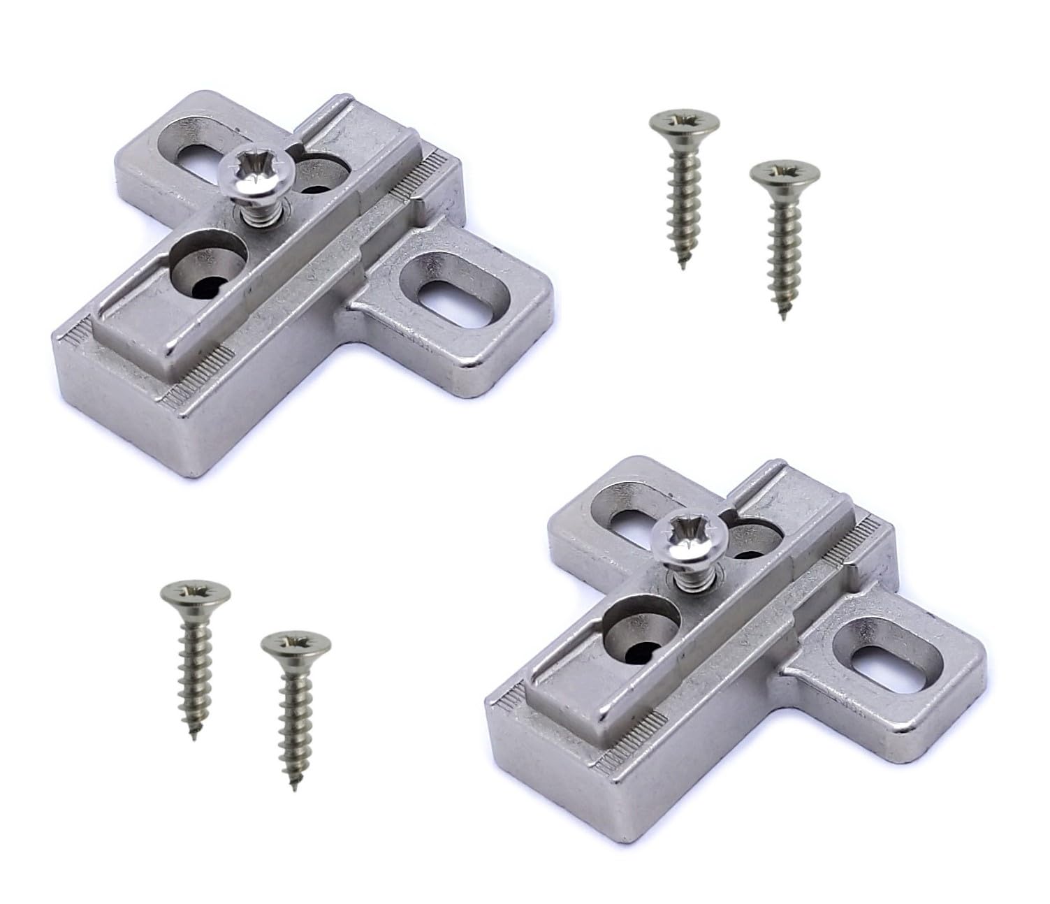 SALICE Base Series 200 with Traditional Mounting. Hinge base for doors and doors. (CROCE H06 ASYMMETRIC ZAMA)