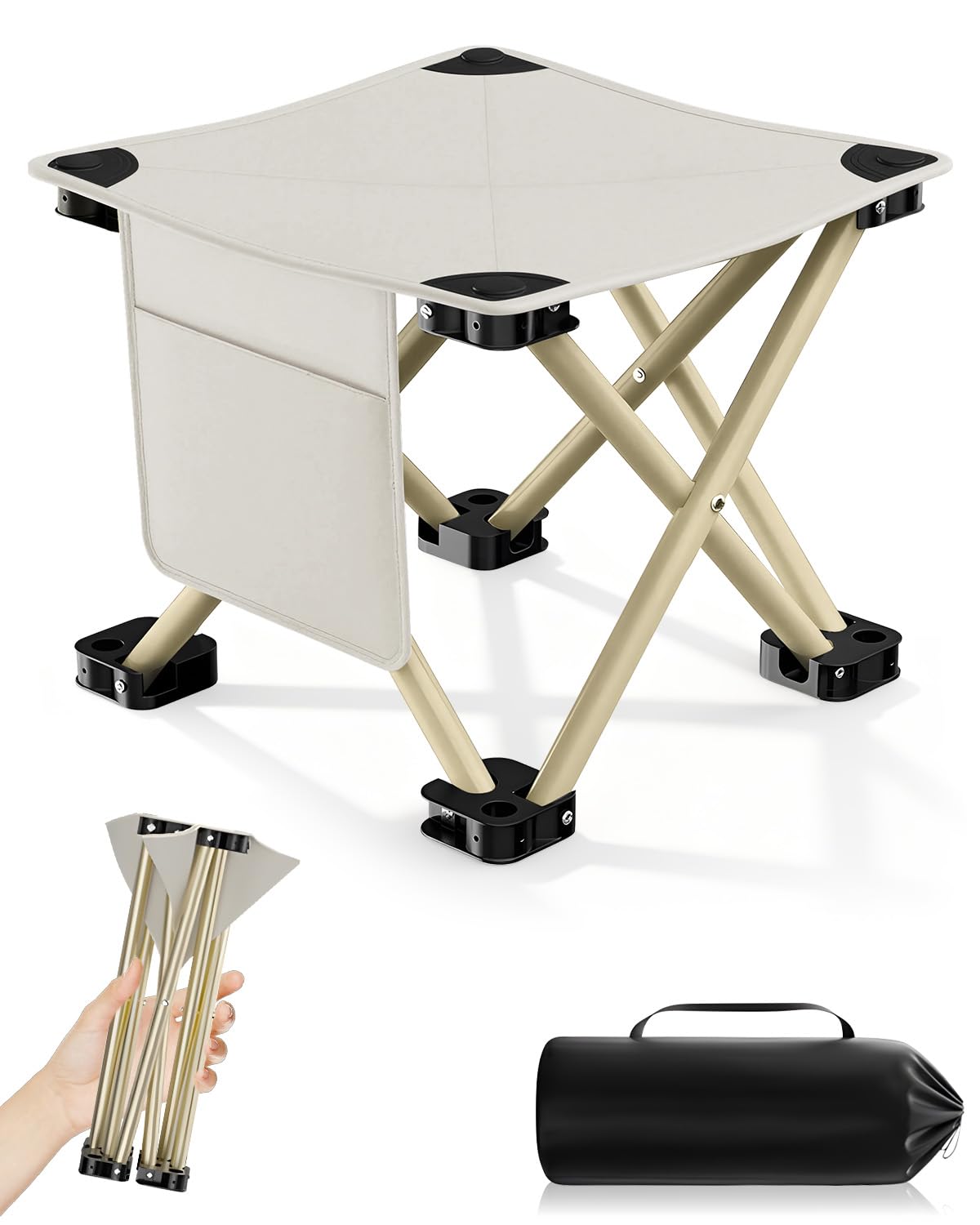 Amazon.co.jp: 【2026Newモデル】折りたたみ椅子 一秒開閉 耐荷重150kg