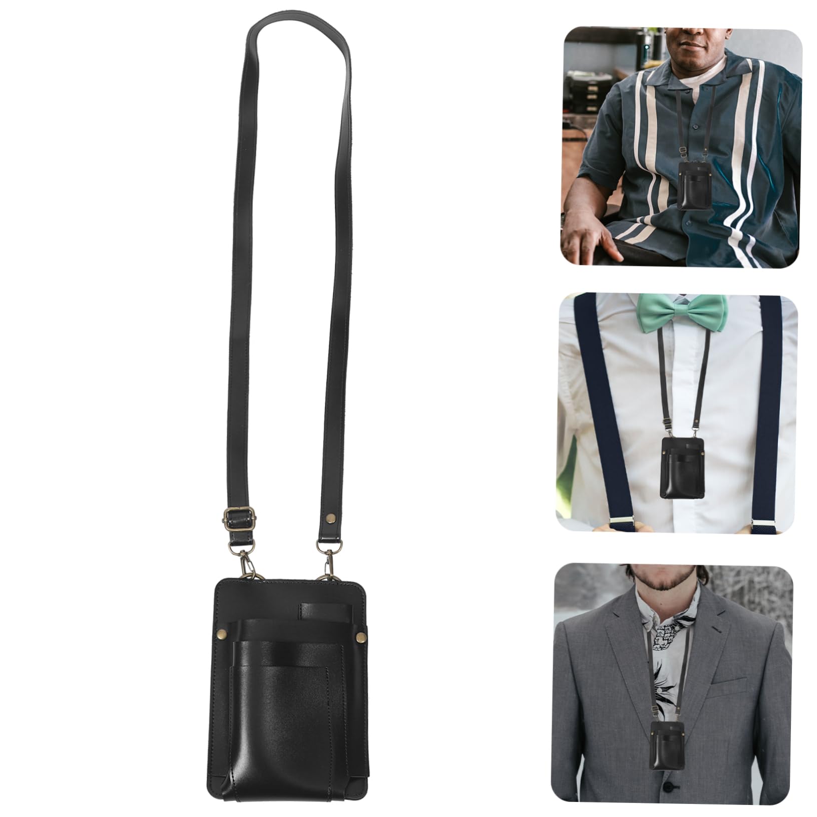 WRITWAA Hair Cutting Kit for Stylist Barber Accessory Bag Hairbags Scissor Storage Pouch