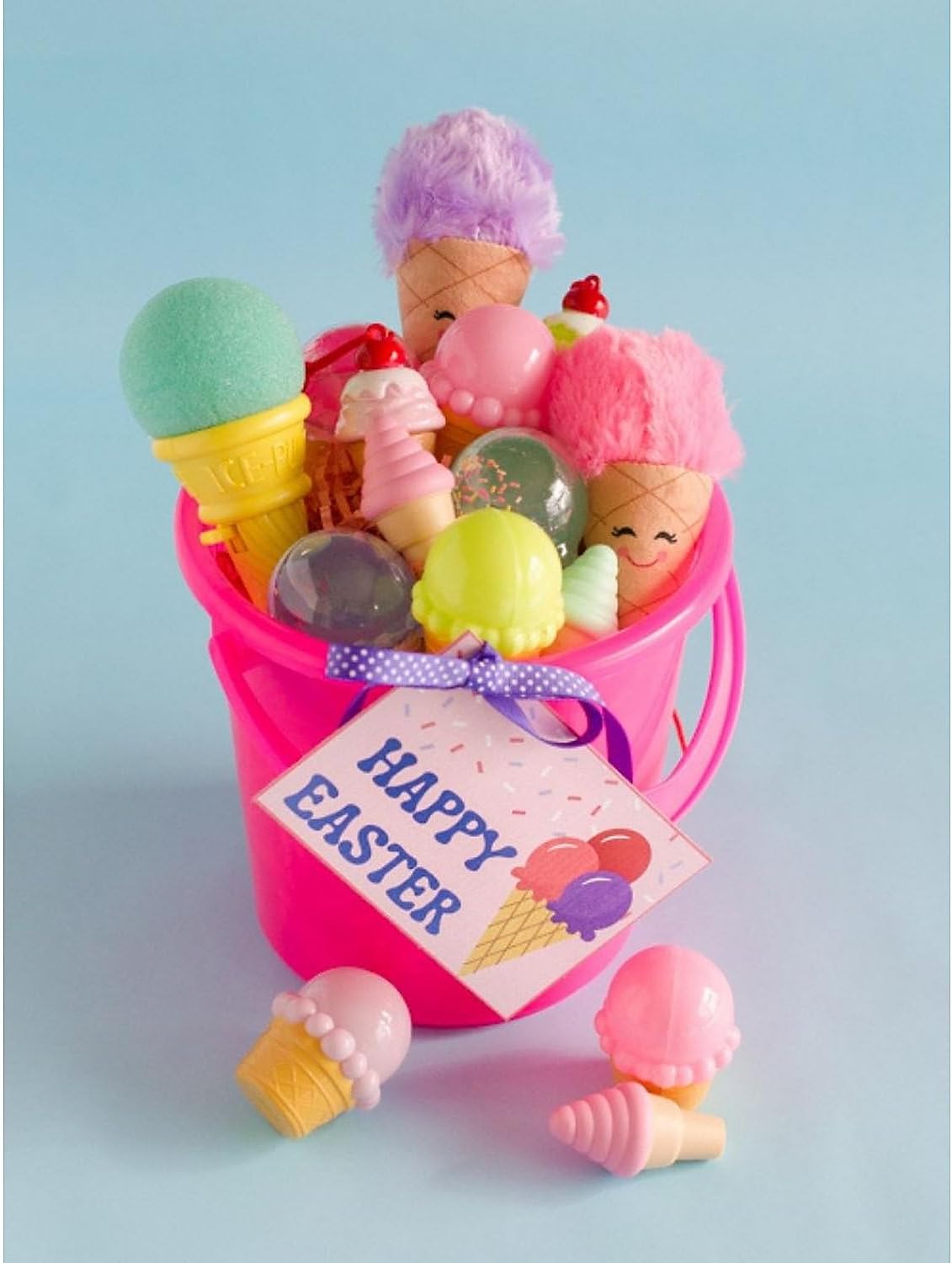 Fun Express Ice Cream Cone Shooters Toys - VBS Vacation Bible School Supplies/Décor- Set of 12 Party Supply and Classic Novelty Toys
