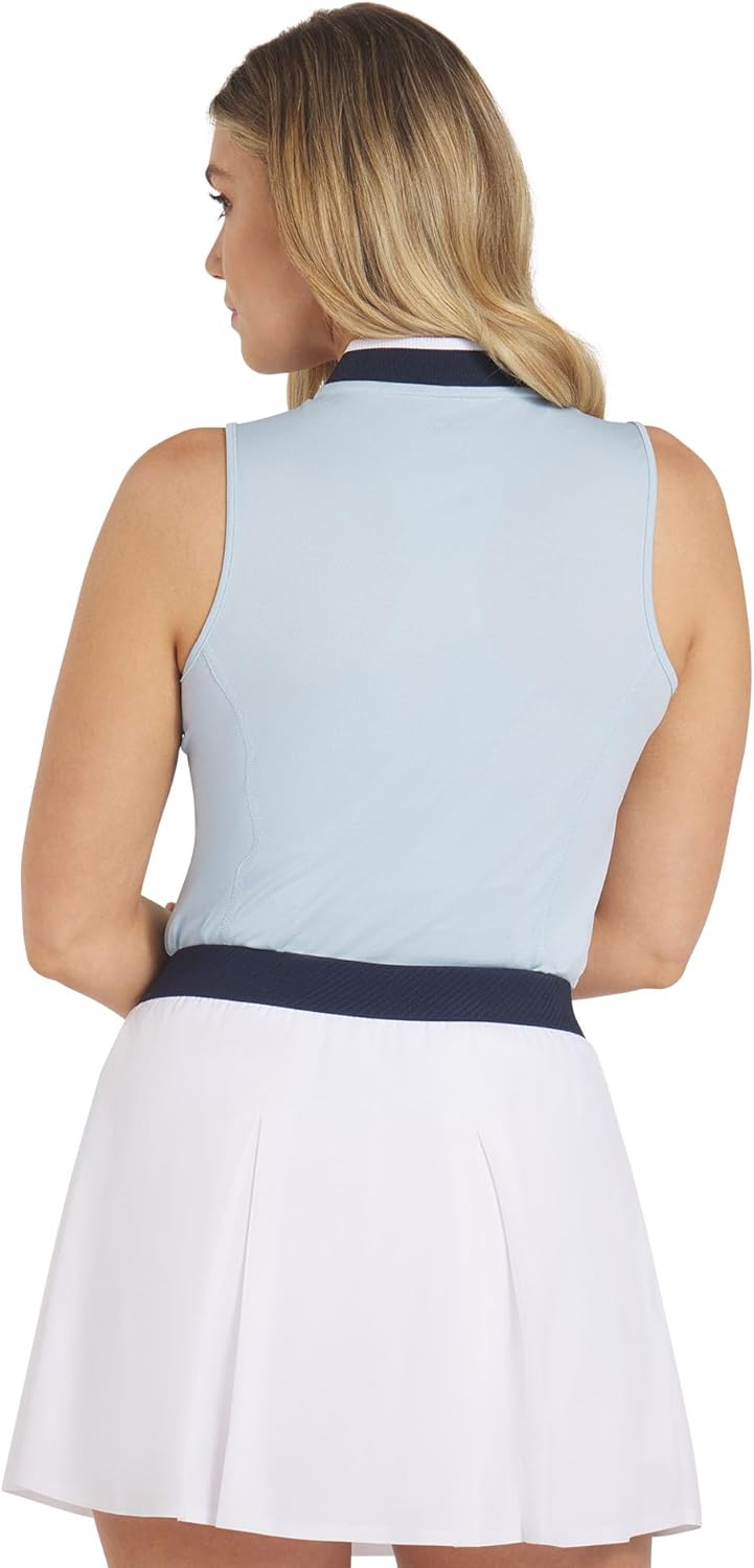 Puma Women's Range Pique Sleeveless Golf Polo