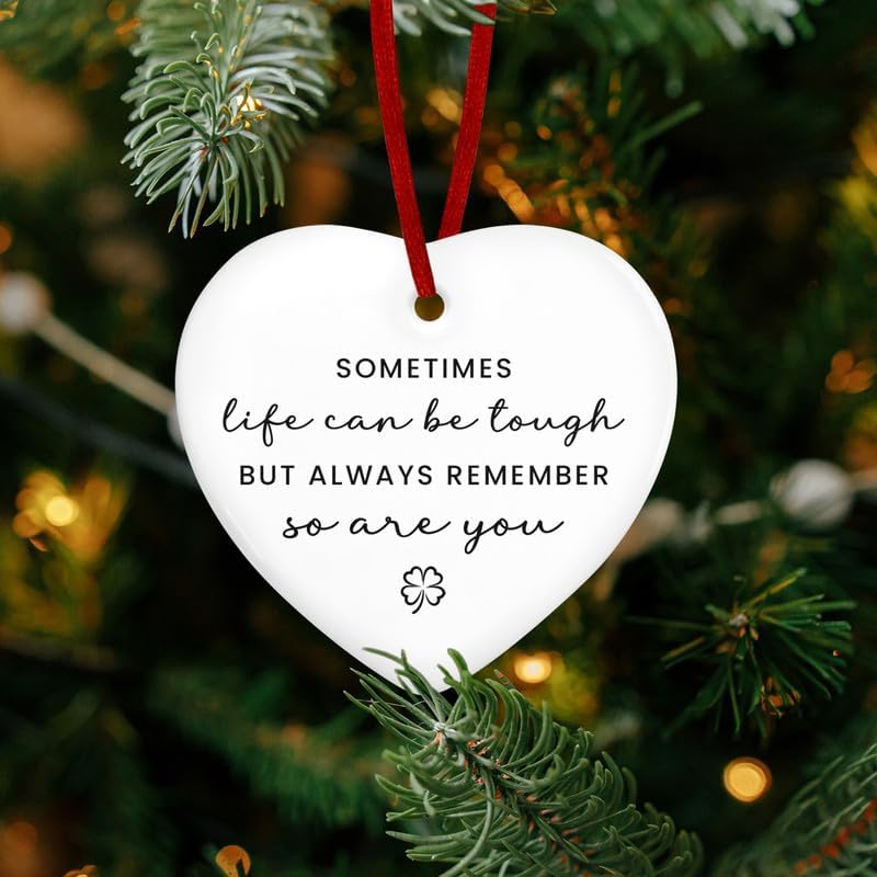 Christmas Inspirational Gifts for Women Men - Ceramic Christmas Ornament 2025 - Motivational Employee Appreciation Gifts for Coworkers Friends Family, Encouragement Stocking Stuffers for Women - Image 5