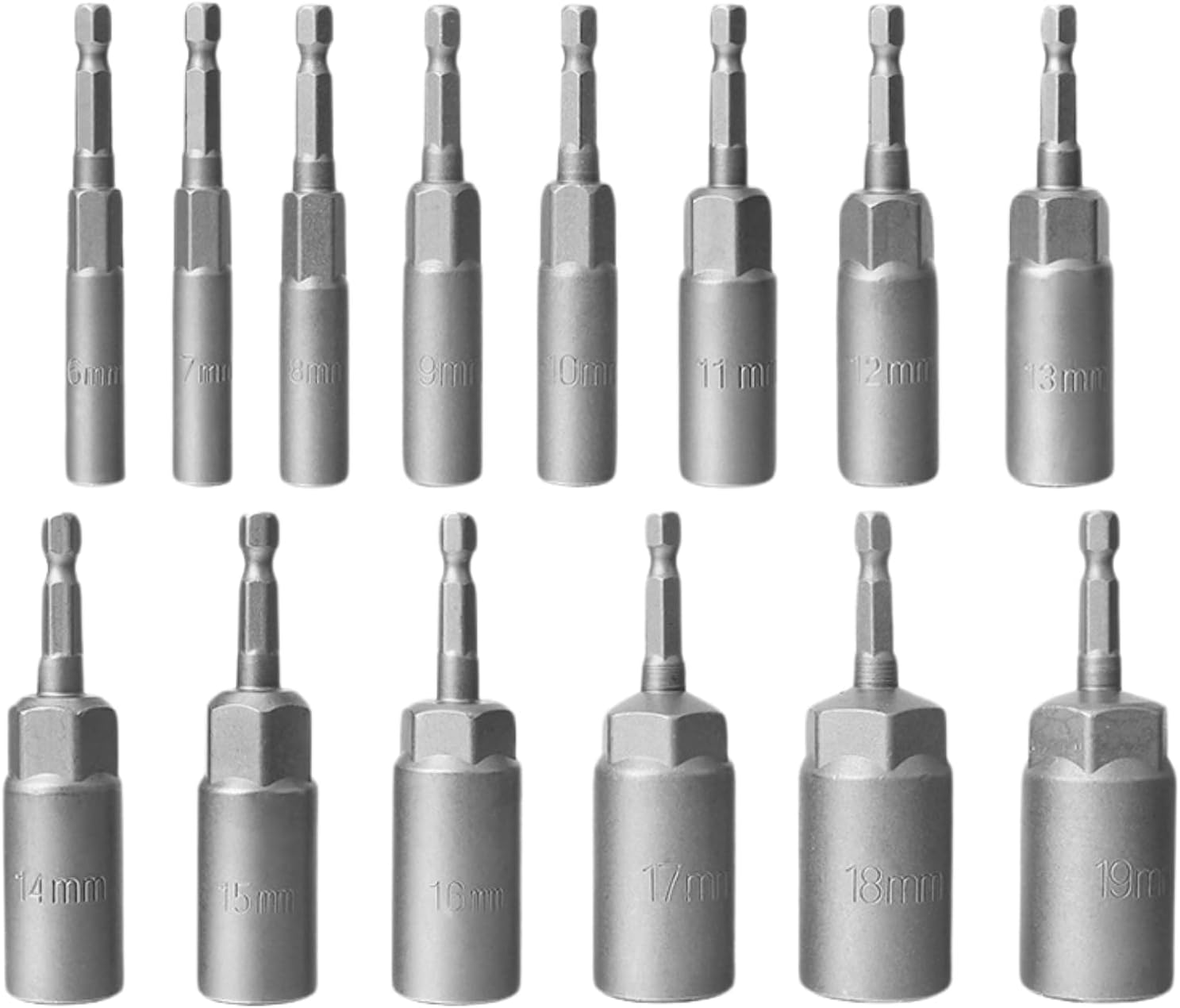 Amazon | AB(エービー)クラブ インパクト ソケット ソケットビット ヘキサゴンソケット 6.3mm 14本 | ドライバービット