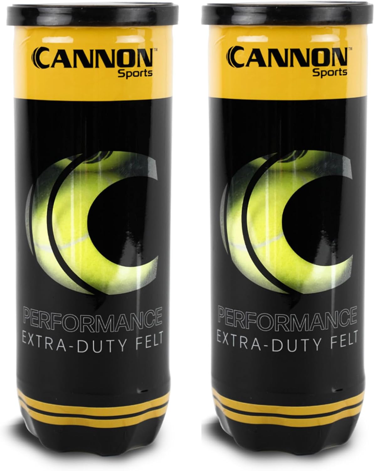 Cannon Sports Tennis Balls Extra Duty Felt Pressurized