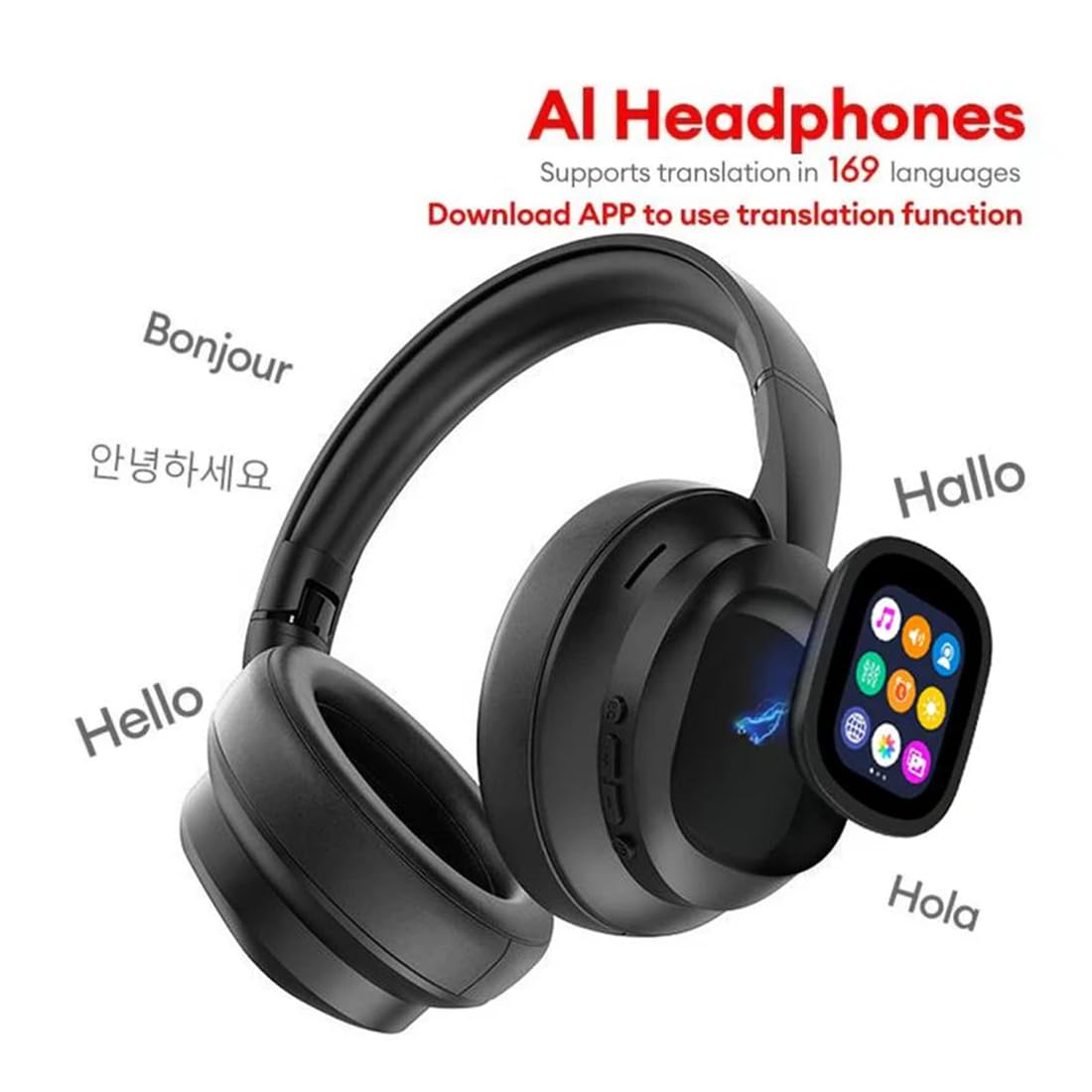 Amazon.com: X1 Pro Wireless Headphones, HY-X1 Pro Ai Translation