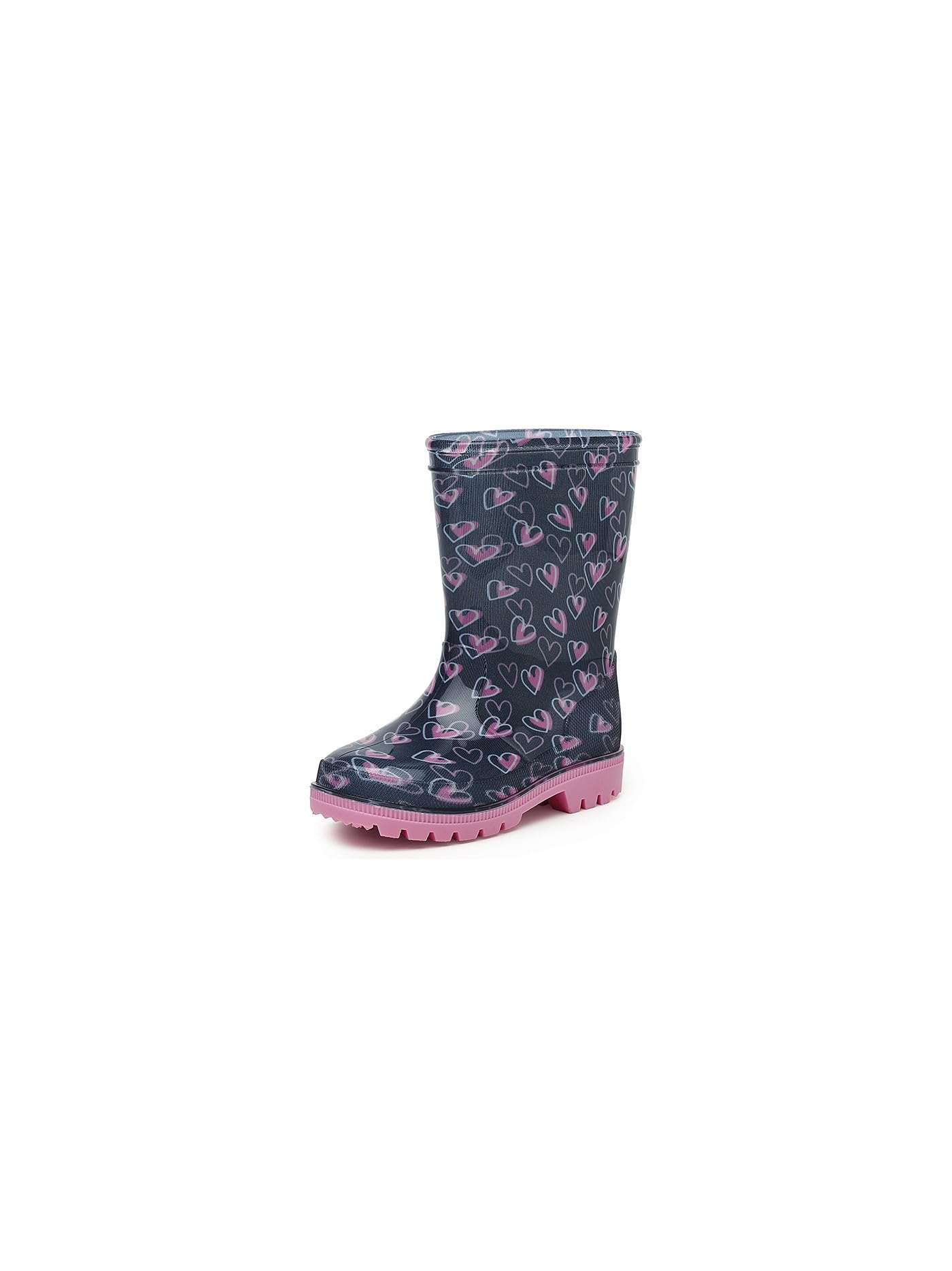 Bottes De Pluie Imperméables Pour Enfant Gevavi Alex - Tendance Noir/Turquoise - PVC 100% étanche