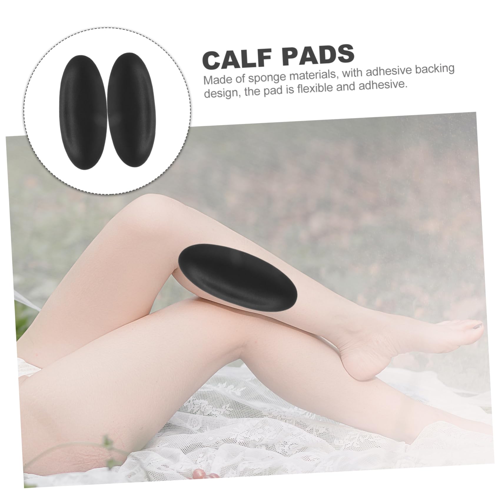 Ipetboom Calf Pads for Legs Women's Leg Warmers Corrector Pads for Crooked Soft Comfortable
