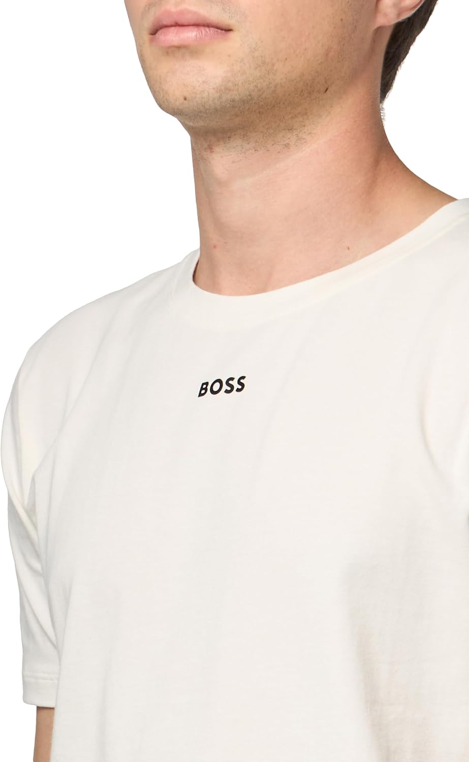 BOSS Women's Jersey Crew Neck Short Sleeve Pajama Shirt