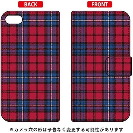 Second Skin Notebook Type Smartphone Case Check Red X Blue/for iPod Touch (1st Generation) atc6th ijtc – 401 – liv8