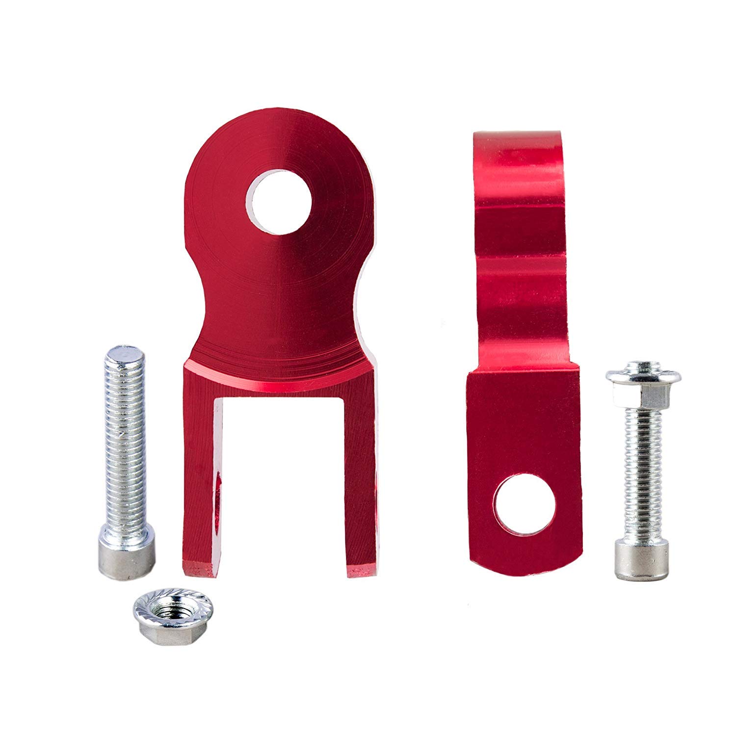 Speedwav Universal Shock Absorber Height Increaser for Bikes (Set of 2, Red) DRT_128-image-10