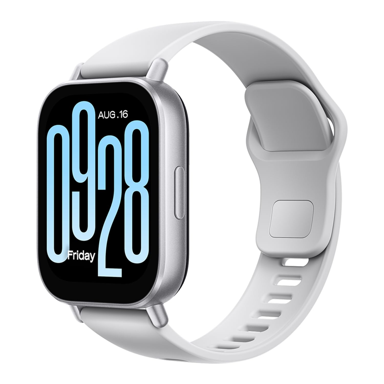 Redmi Watch 5 Active Smartwatch, 2.0 Inch LCD Display, 18 Day Battery, 140+ Sports Modes, Heart Rate and SPO₂ Tracking, 5ATM Waterproof, Bluetooth Calls, Fitness Tracker, Sleep Monitor - Silver