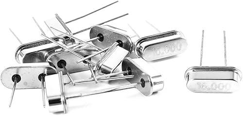 IIVVERR Oscilador de cristal de cuarzo HC-49S DIP 16 MHz 16000 M Hz 16000 MHz 10 piezas de HC-49S DIP oscilador de cristal de cuarzo 16 MHz 16000