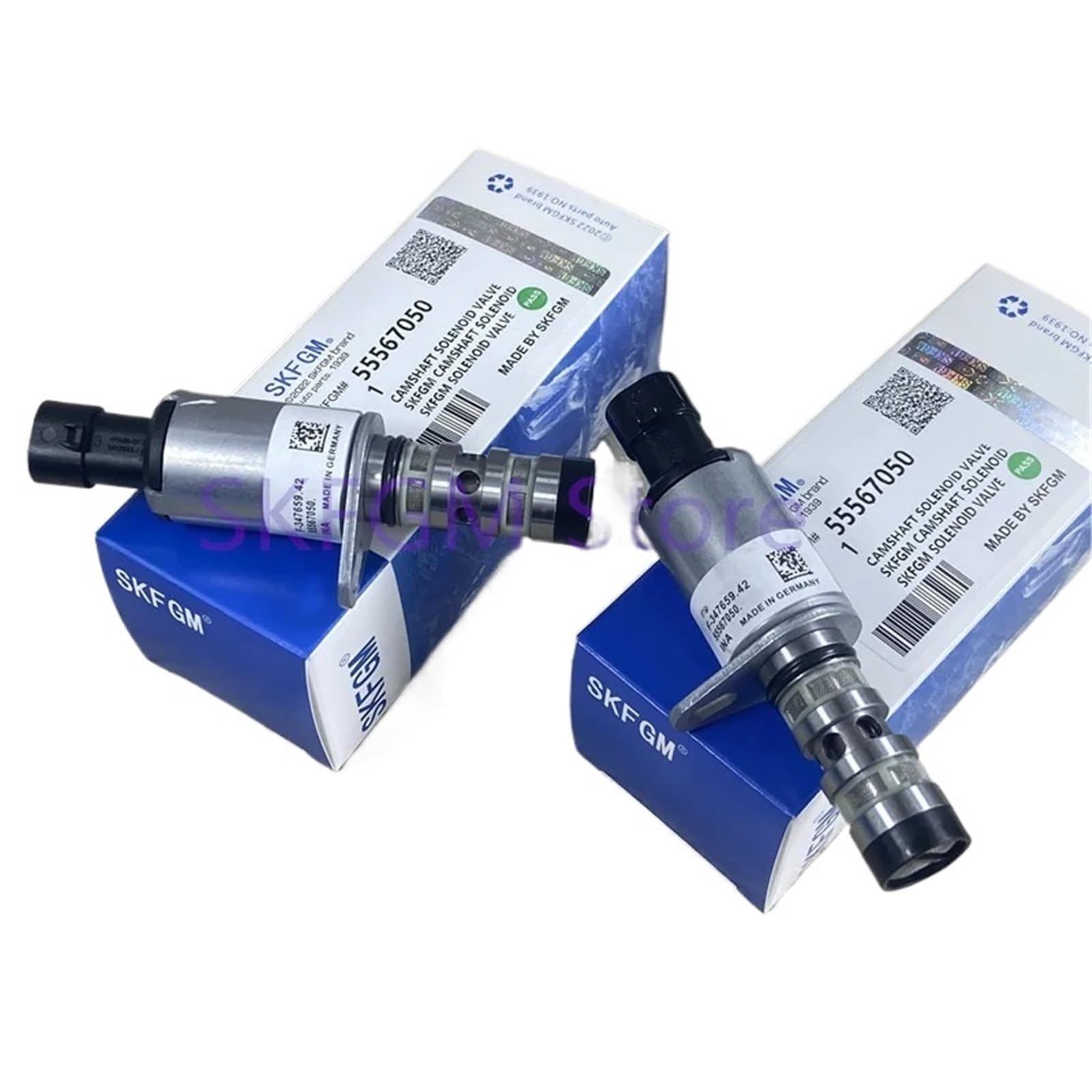 Bqkagjepi One Color 2Pcs Engine Oil Control Variable Valve Vvt Solenoid
