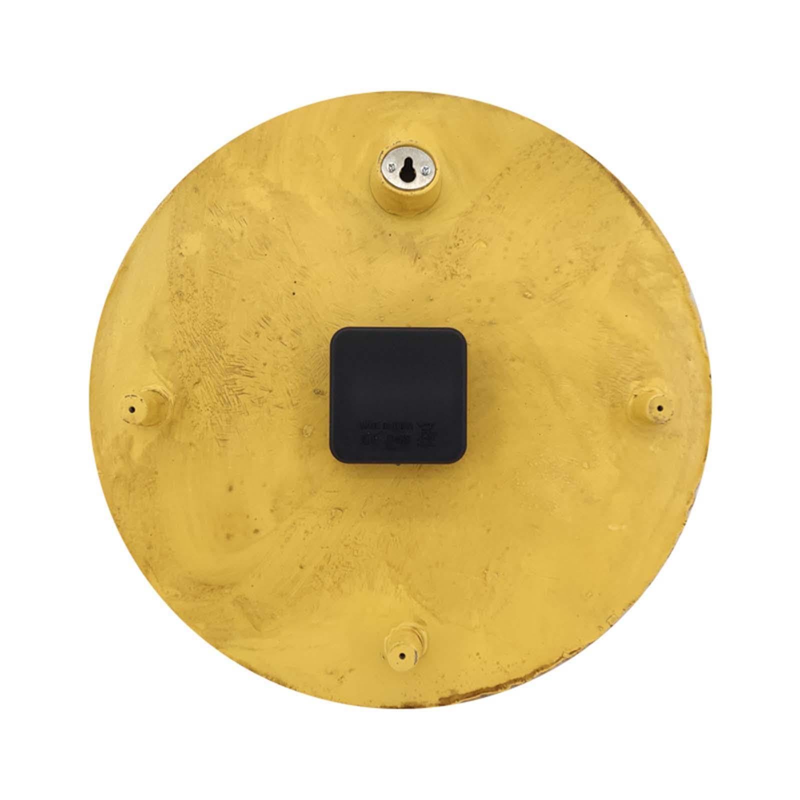 B Baosity Horloge Murale Extérieure en Résine étanche, Ronde, 30 Cm (12 Pouces), Décorative, à Suspendre Au Mur pour Salle de Bain, Jardin Ou Porche.
