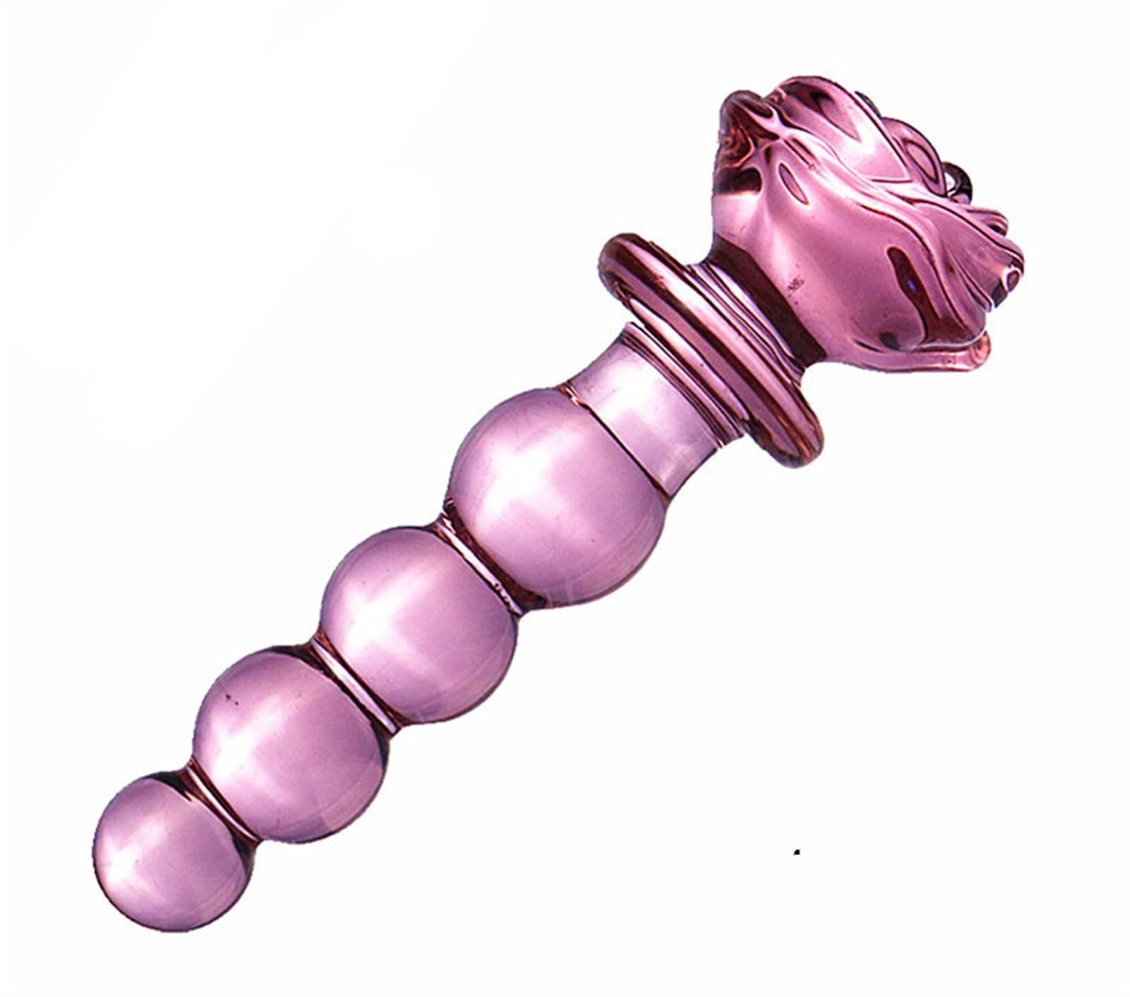 Amazon.com: Glass Pink Rose Flower Shape Vaginal Anal Butt Plug Self  Comfort Sex Toys for Woman Adult Toys Plug Tail (Color : GS31-1) : Health &  Household