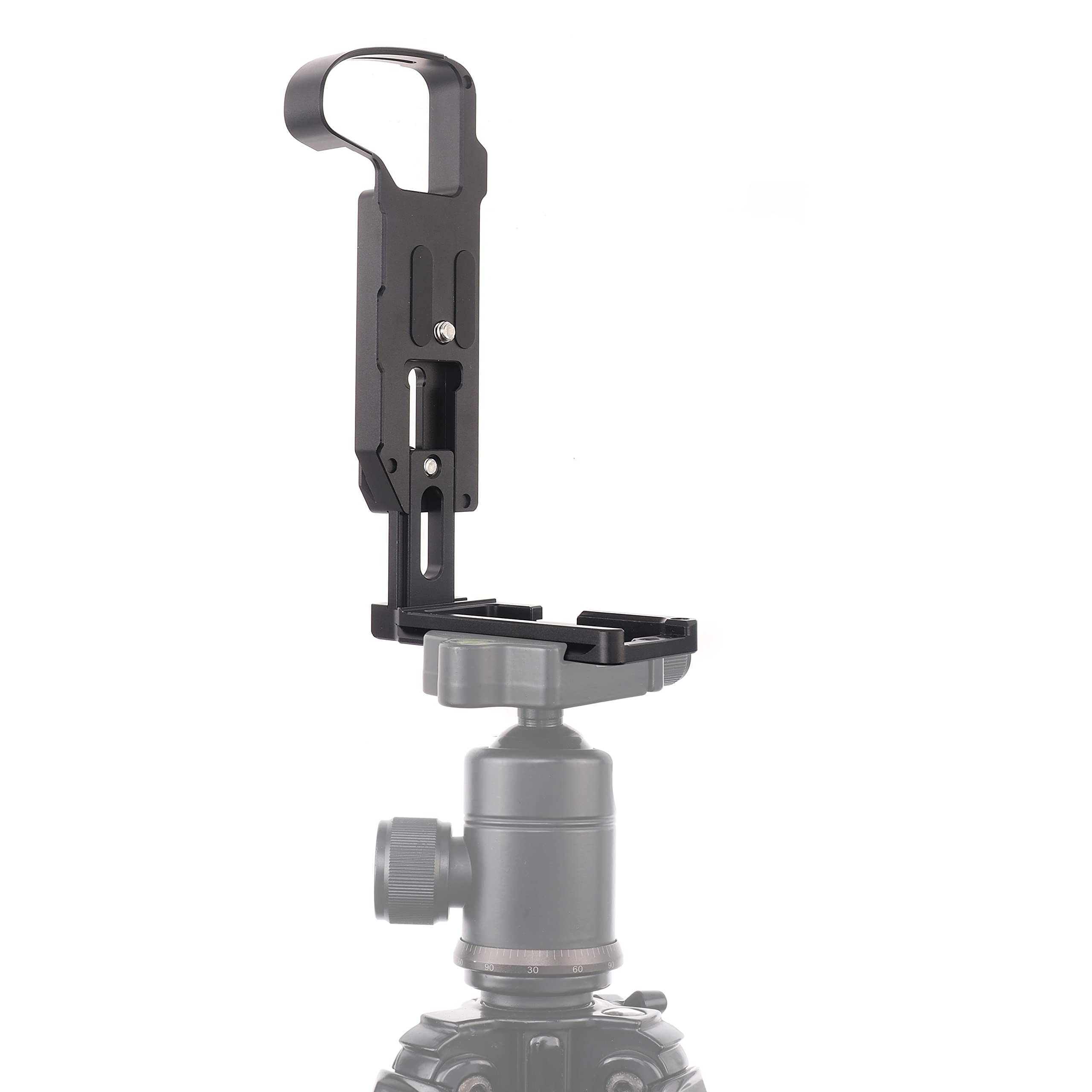Hersmay Quick Release L Bracket Plate Hand Grip For Fujifilm X-H2 X-H2S Camera Accessories, Black - Image 3