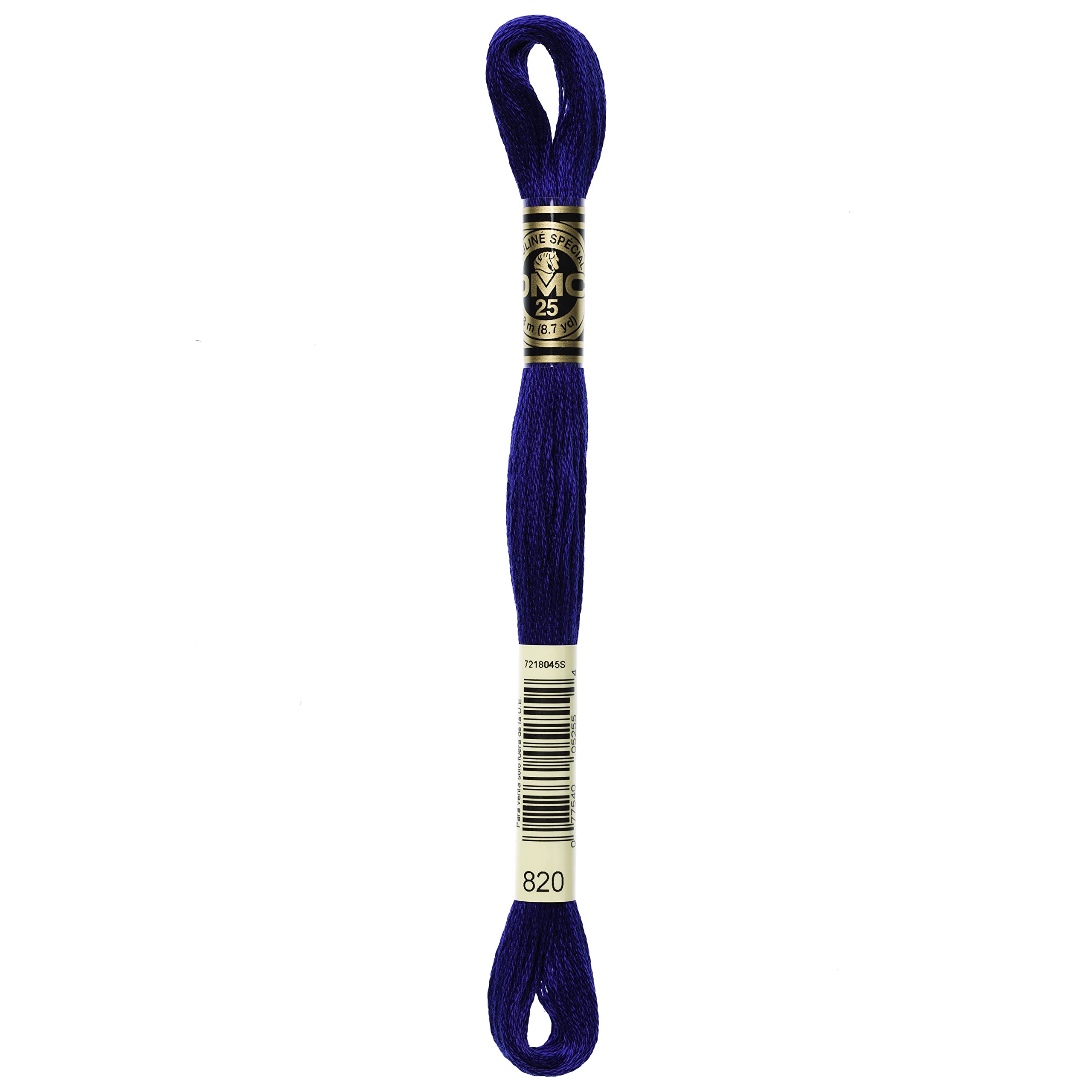 DMC 6-Strand Embroidery Cotton Floss, Very Dark Royal Blue