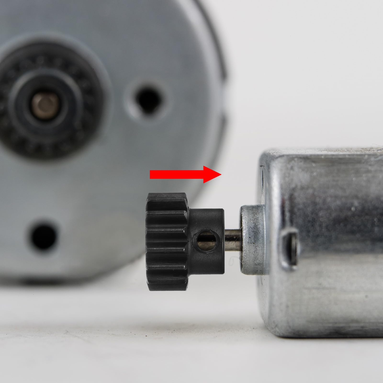 QUARKZMAN M1 Pinion Gear zestaw zębatek 5 mm wał 16T 17T 18T 19T koła zębate z hartowanej stali ze stopniem do samochodu RC (4 sztuki)