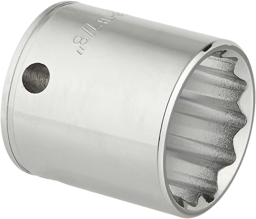 Williams 31228-TH 12-Point Tools at Height 3/8 Drive Standard Socket, 7/8"
