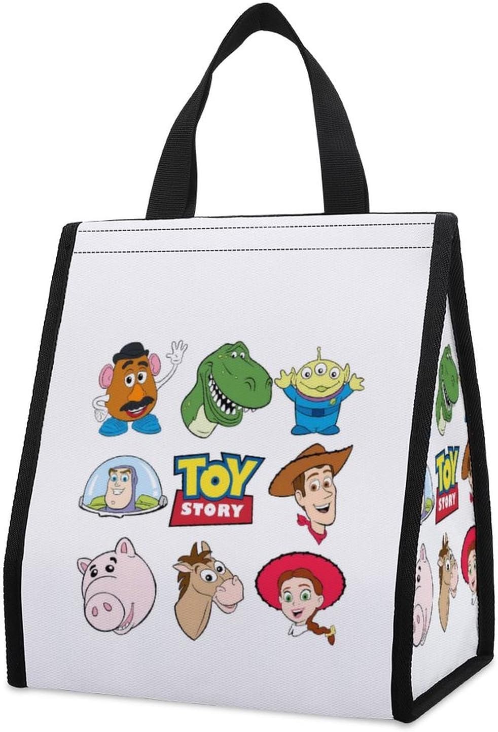 Amazon.co.jp: トイストーリー ランチバッグ ブラック お弁当箱 保冷