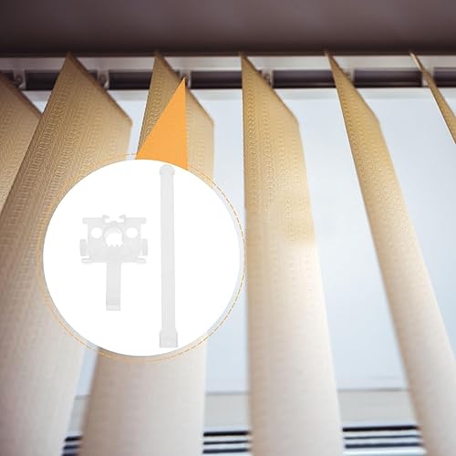 Miniatura 6 de Uonlytech 12 juegos de soporte de reparación de persianas verticales Kit de reparación de persianas verticales Kit de reparación de persianas