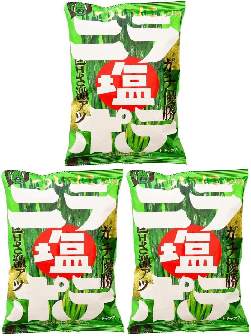 LogStyle ニラ塩ポテ 90g×3