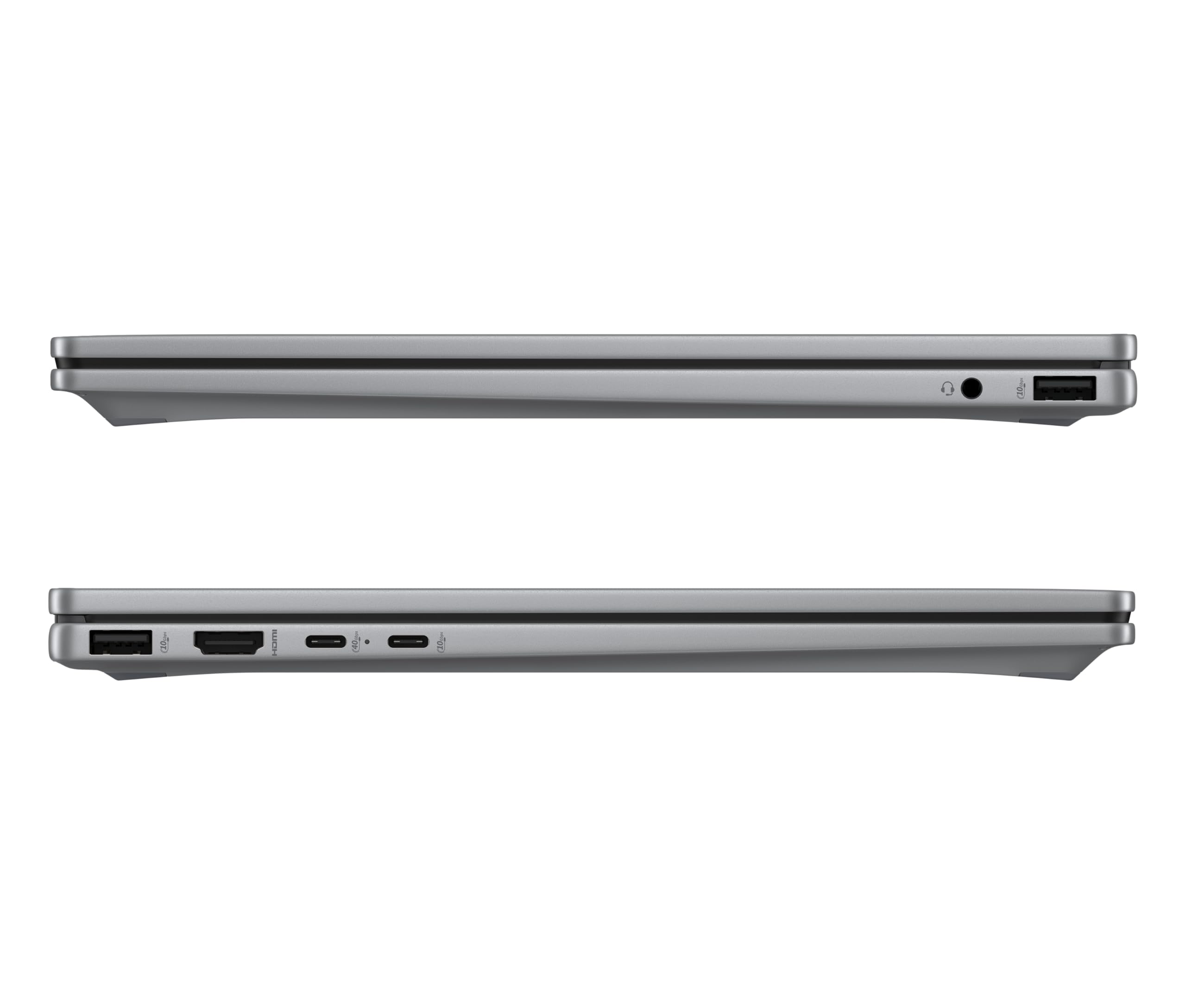 HP OmniBook X Flip 2-in-1 Laptop 14" 2K Touchscreen AMD Ryzen AI 7 16GB RAM 512GB Win11 Silber
