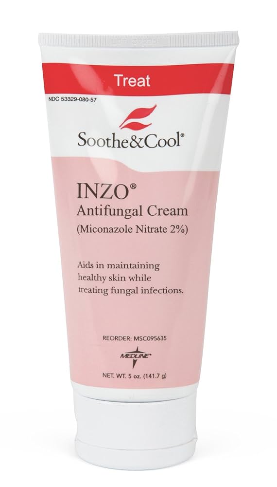 cocoriang クリームホワイトアンドレ Medline Soothe & Cool INZO Antifungal Cream White MSC095635