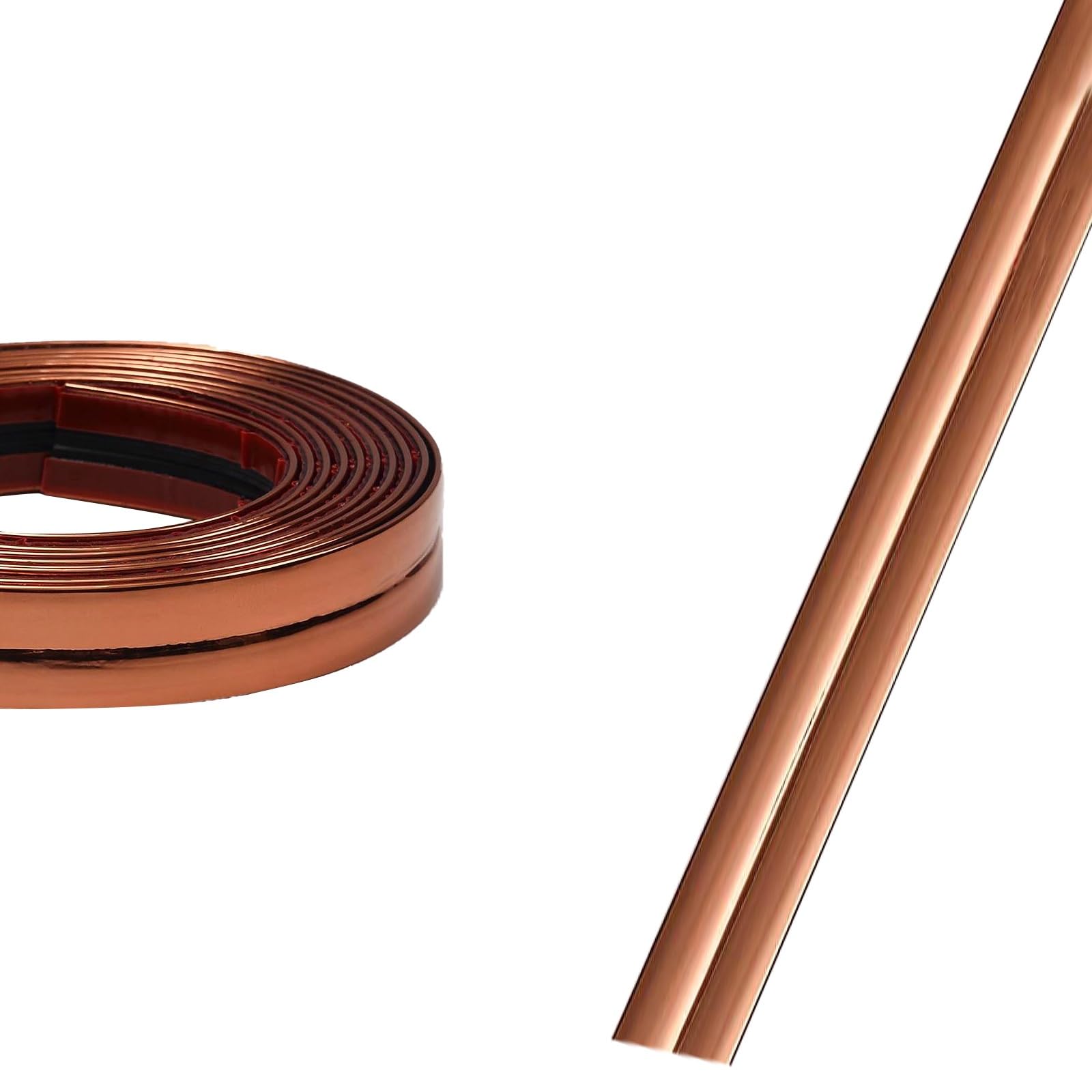 Profilo Angolare PVC, Paraspigoli Muro per Scale, Morbido e Leggero, Adatto per Piastrelle, Pareti, Scrivanie e Bordi per Scale(Pink,3x300cm/0.1x9.8ft)