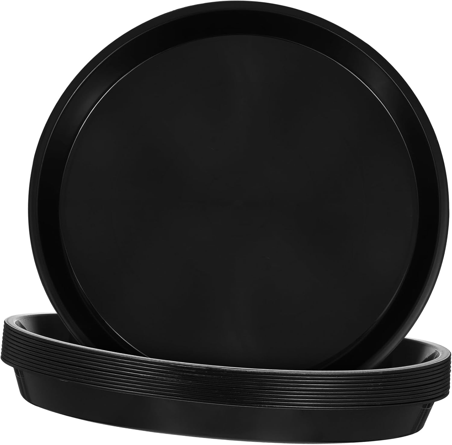 10pcs Plant Pot Saucers for Indoor and Outdoor Use Sturdy Trays for Flower Pots for Preventing Water Spills and Protecting Floors