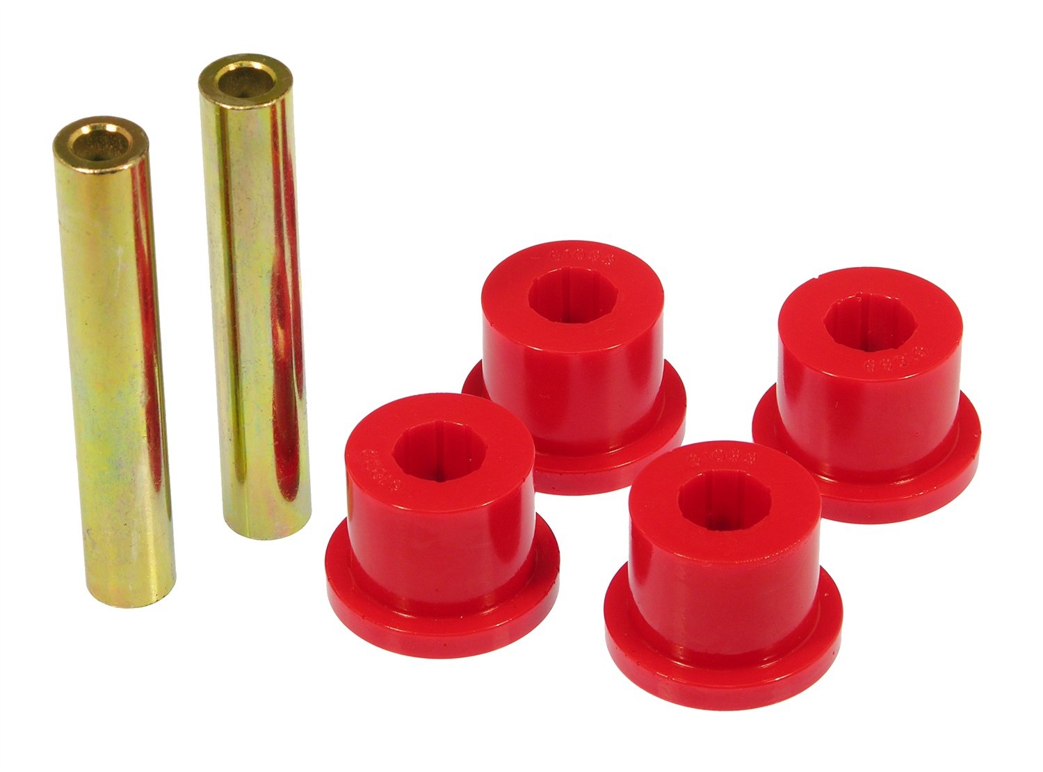 Kit de bujes de miembro X de montaje de transmisión rojo Prothane 6 1603