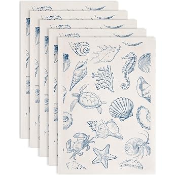 Superdant Pack of 4 Underglaze Transfers Marine Life