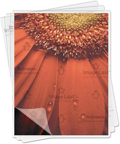 Miniatura 2 de Fellowes ImageLast Bolsas de laminación, protección UV, 9 "x 11 1/2", 5 mil, brillante, paquete de 100