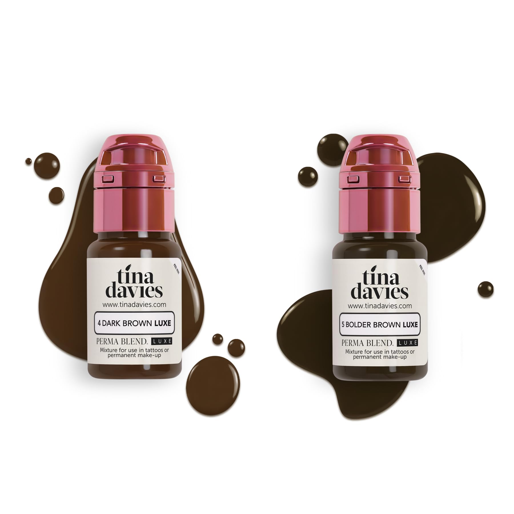 Tina Davies Professional X Perma Blend Luxe Brow Pigments - Permanent Makeup Pigment - I Ink Brow Pigments Luxe (I Ink Brow Collection Luxe) - Image 4