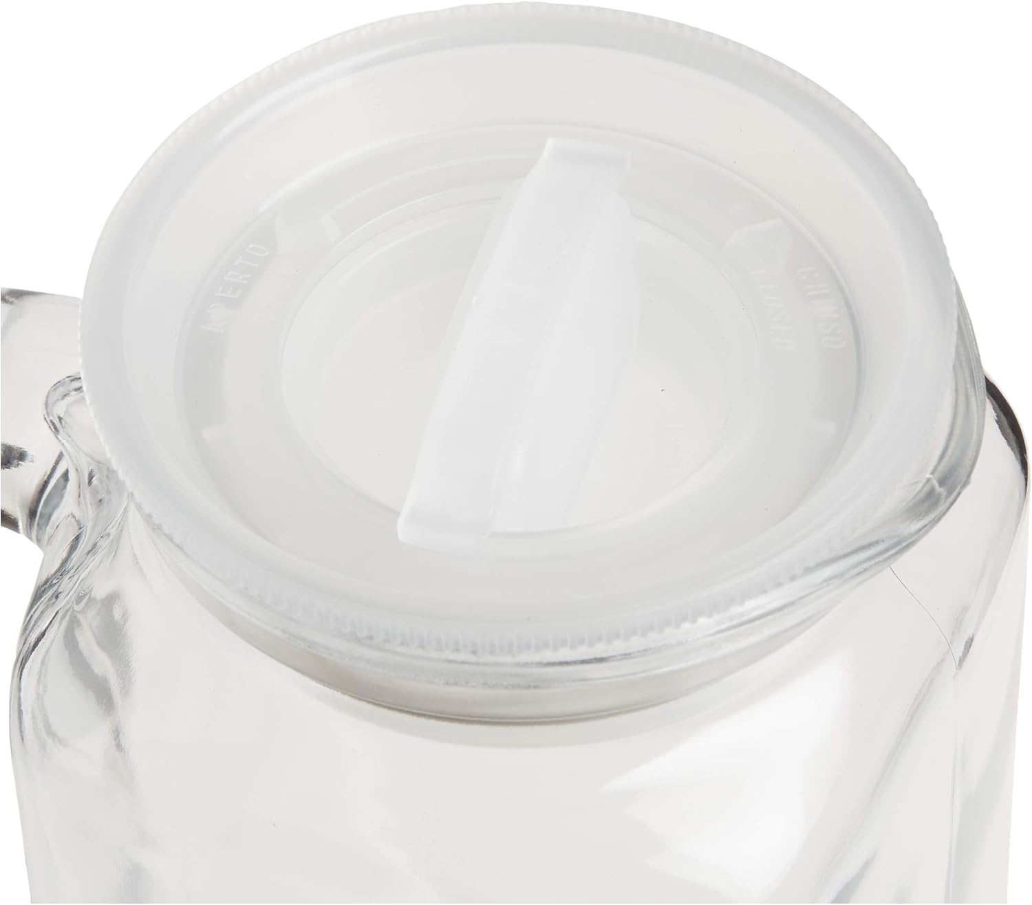 Exсluѕіvе Bormioli Rocco Glass Frigoverre Jug With Airtight Lid (1 Liter): Clear Pitcher With Hermetic Sealing, Easy Pour Spout & Handle – For Water, Juice, Iced Coffee & Iced Tea