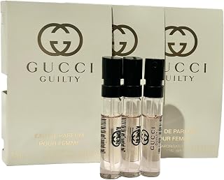 Guilty EDP Women Sample Perfume Eau De Parfum Spray Pour Femme 1.5 ml / 0.05 oz - set of 3