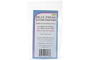 Heat Press Batting HP3/4: The Premier Insul-Bright Heat Resistant Batting