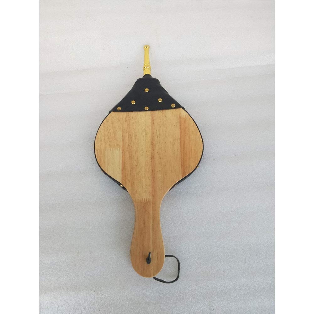 Soufflet Antique En Bois, Cuivre Et Cuir – Fabriqué Au Maroc – Manuel