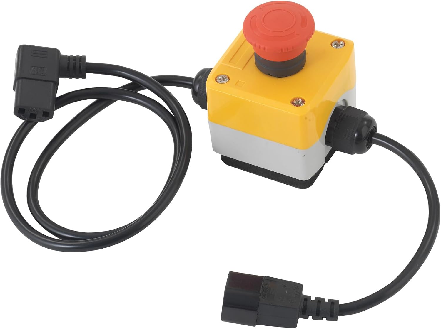 Record Power Inline Emergency Stop Switch for Coronet Herald Lathe (USA/Canada Spec)