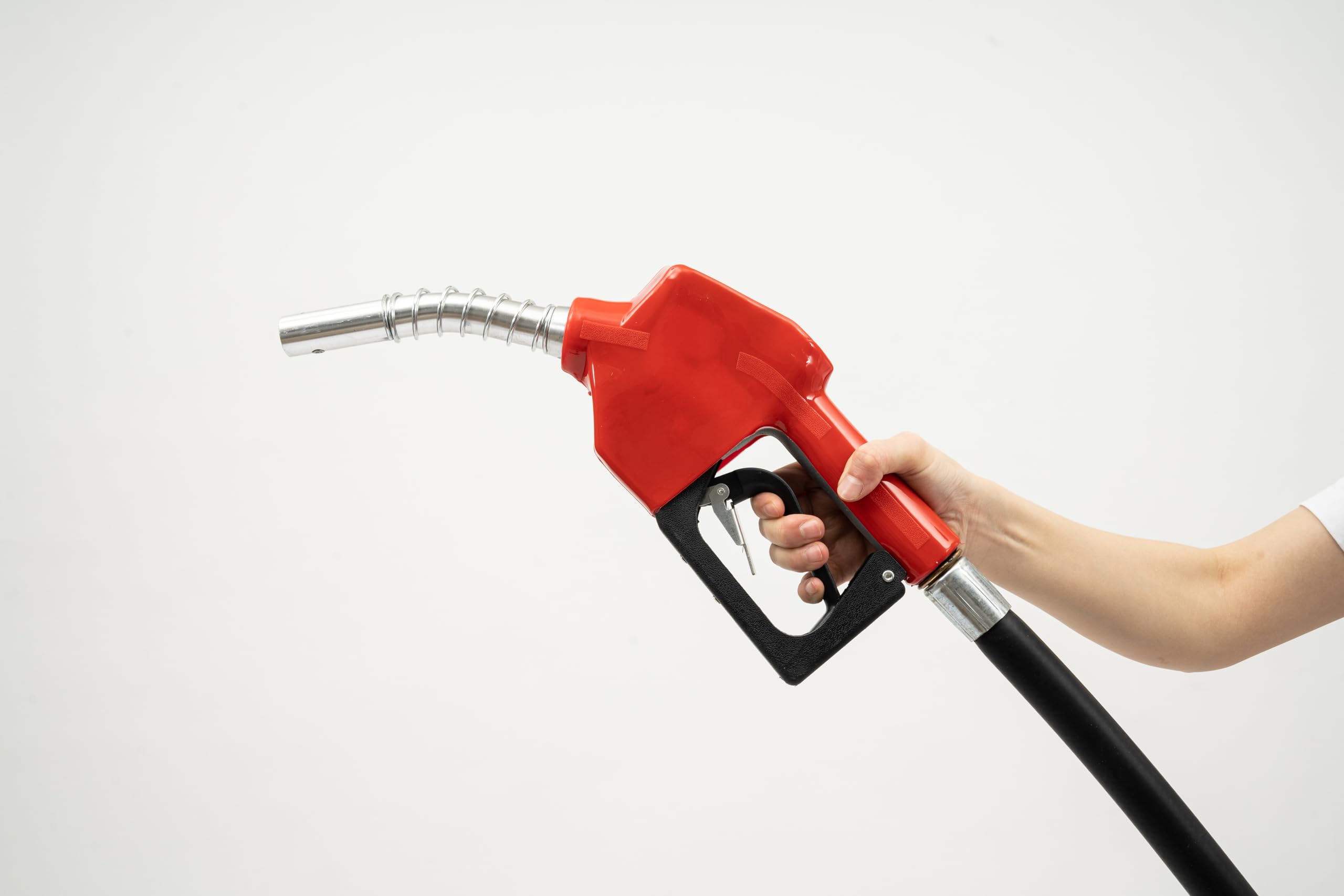 Professionelle Diesel Pumpe 550w - Hochleistungs-Ölabsaugpumpe Für Kraftstoffe - Langlebig Und Zuverlässig Aus Gusseisen, Kupfer, Stahl Und PVC - Max. Fördermenge 60 l/Min, Max.