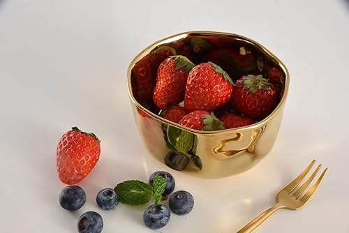 Miniatura 3 de Pampa Bay Moonlight - Cuenco de porcelana sin deslustre con titanio dorado