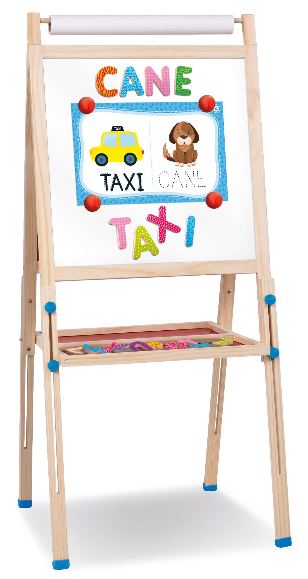 Lisciani Giochi - Montessori Lavagnona legno cresce con te