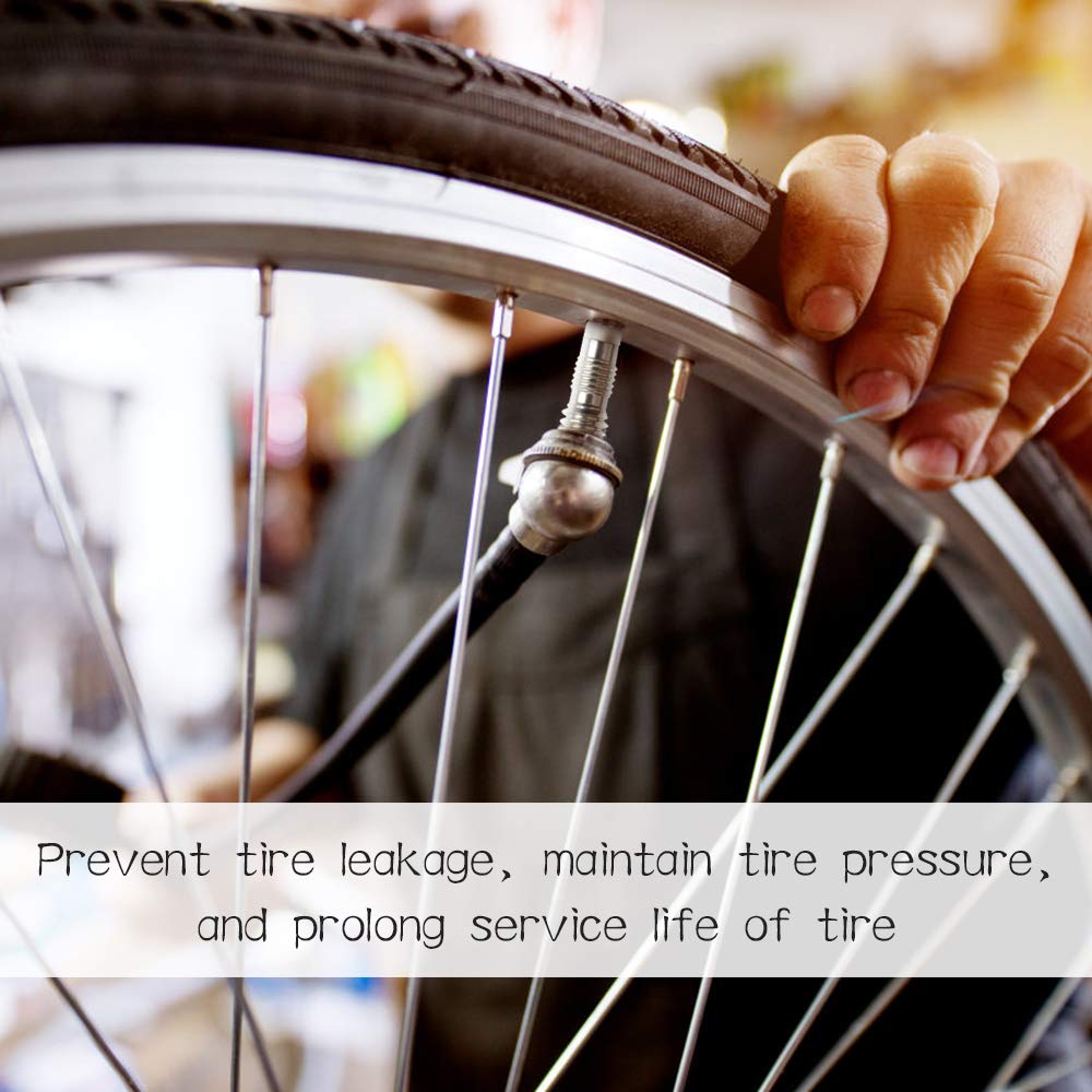 Presta Valve Cores 20 pezzi per Mountain Bike Adattatore universale per Valvola per Bicicletta Nucleo Valvole per Bici e MTB